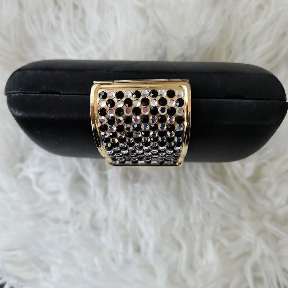 Clutch with Rhinestone Closure - Picture 2 of 6